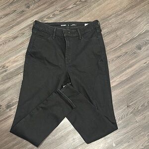 Old navy  new high rise Black denim super skinny  Jeans 10